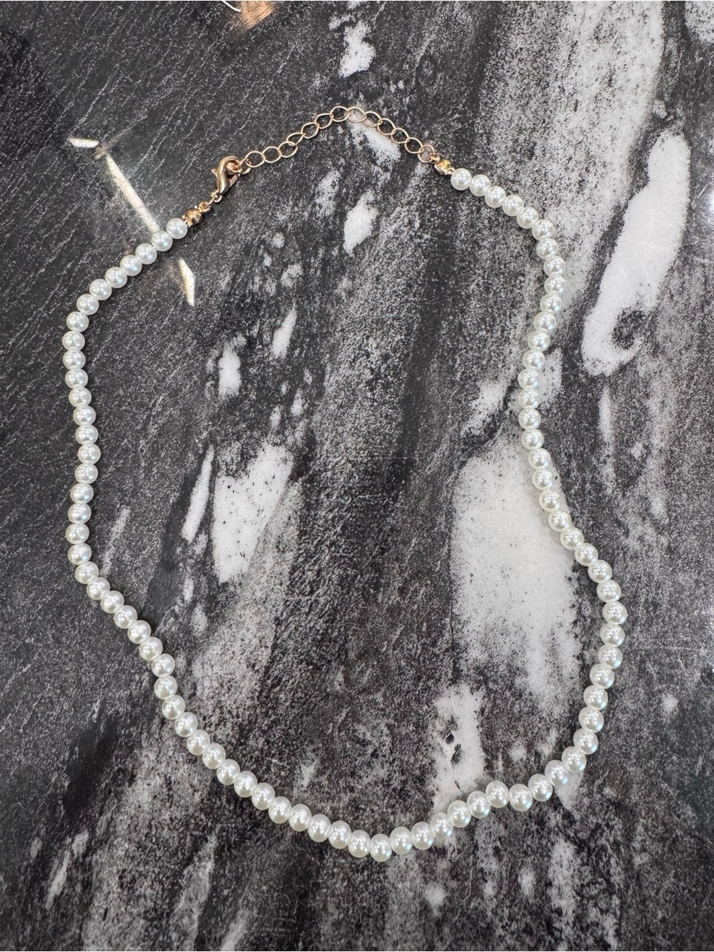 Classic White Pearl Beaded Necklace - Women Jewelry